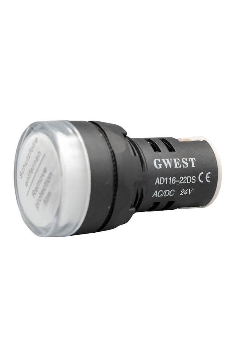 gwest-22-24v-b-beyaz-ledli-sinyal-24v-22mm-421119-21-B