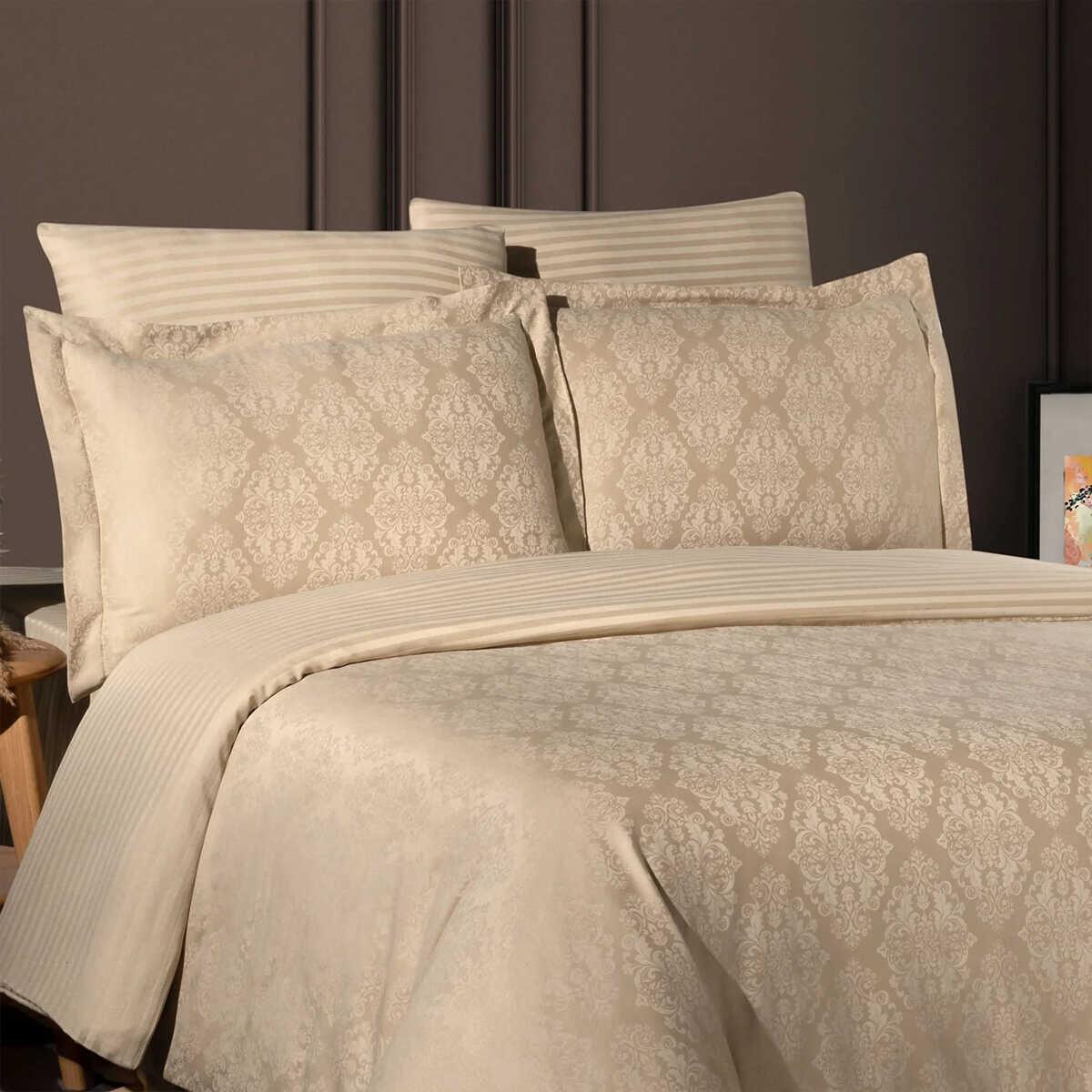 maxstyle-jakarli-ornament-bej-double-nevresim-takimi-maxstyle-90562-73-B