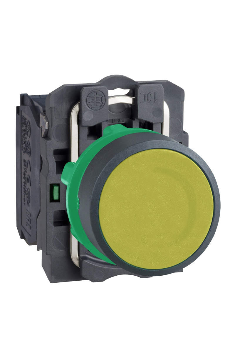 schneider-xb5-aa51-1na-sari-yayli-buton-413225-23-B